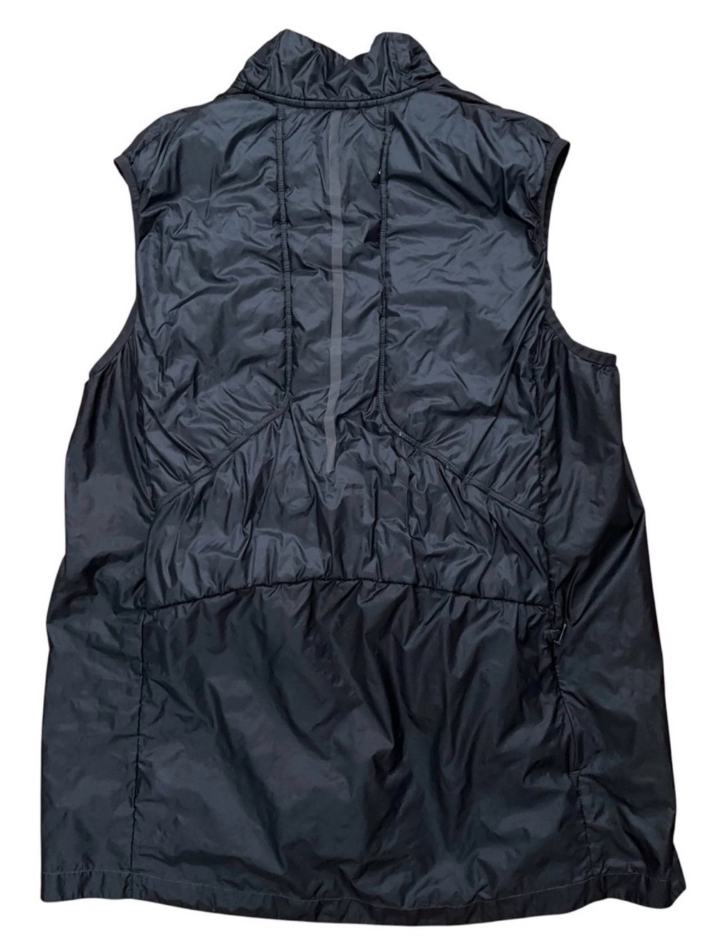 Brooks LSD Thermal Vest Mens Size XL Full-Zip Running Lightweight Nylon Gray - Picture 2 of 6